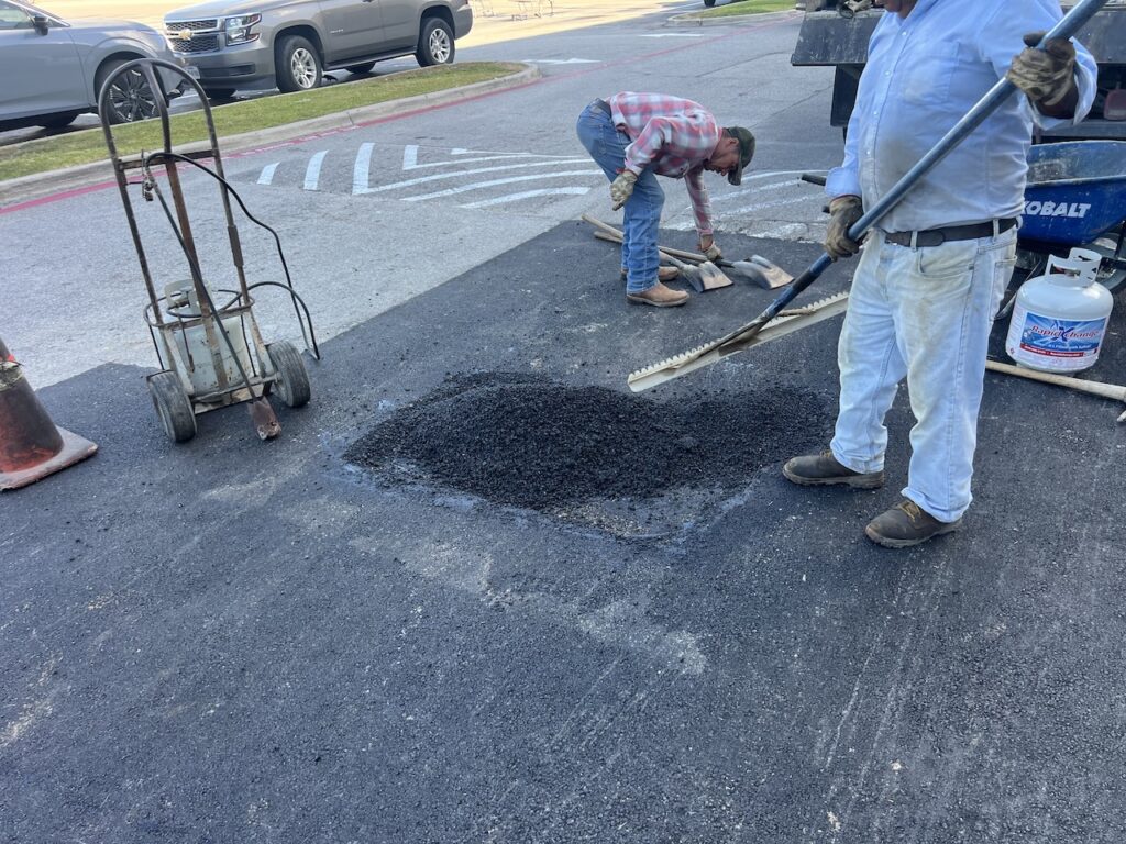 What is the Process for Repairing Asphalt in Houston?